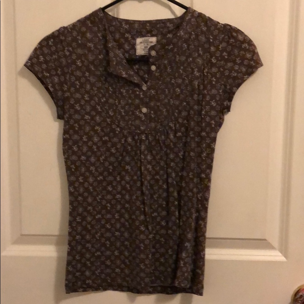 Brown dress shirt